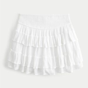 Tiered mini skort